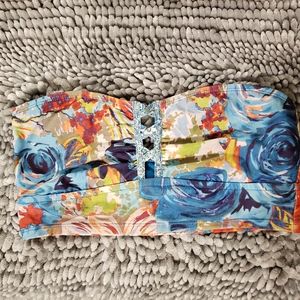 Lucky Brand Bandeau Bikini Top